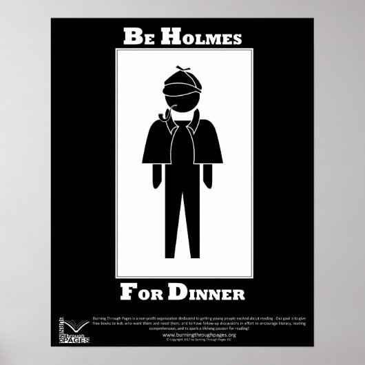 Holmes for Dinner Poster (Voorkant)