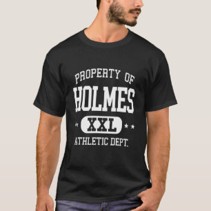 Holmes Retro Atletiek Eigendomsafdeling T-shirt