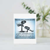 Holmes Stereoscope Advertisement (Cyanotype) Briefkaart (Staand voorkant)