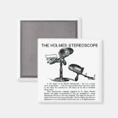 Holmes Stereoscope Advertisement -  Magneet (Voorkant / Achterkant)