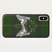 Holmes Tartan Cross Case-Mate iPhone Case (Achterkant (horizontaal))