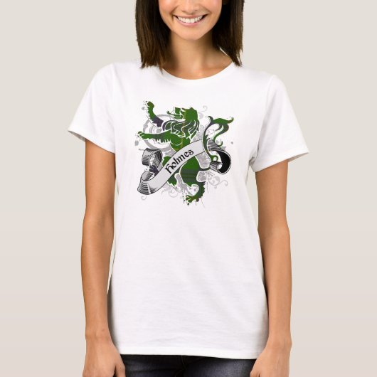 Holmes Tartan Lion T-shirt (Voorkant)