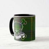 Holmes Tartan Skull Mok (Voorkant links)