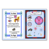 Holmia - Holmium Horn Unicorn Trading Kaart (Achterkant)