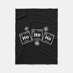 Holmium Chemie Element 67 Wetenschap Kerst Periodi Fleece Deken