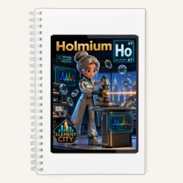  Holmium (Ho) – Atoom | ATOMIVRA™ Collectie Notitieboek