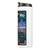 Holmium (Ho) – Atoom | ATOMIVRA™ Collectie Thermosbeker (Geroteerd rechts)