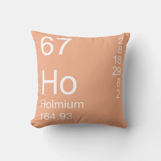 Holmium Kussen (Voorkant)