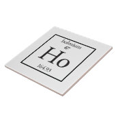 Holmium Tegeltje (Zijkant)