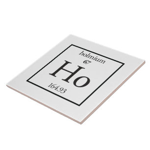Holmium Tegeltje