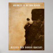 Holness - Blessed Pier Giorgio Frassati Poster (Voorkant)