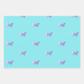  Holo B'fly Wrap Paper Flat Sheet Set van 3 (Voorkant 2)