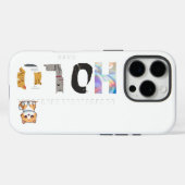 Holo, Cat ontwerp hard | iPhone Hoesje (Achterkant (horizontaal))