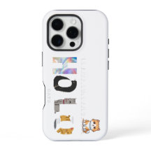Holo, Cat ontwerp hard | iPhone Hoesje
