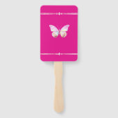  Holo Diamond Butterfly Set van Fans Handwaaier (Achterkant)