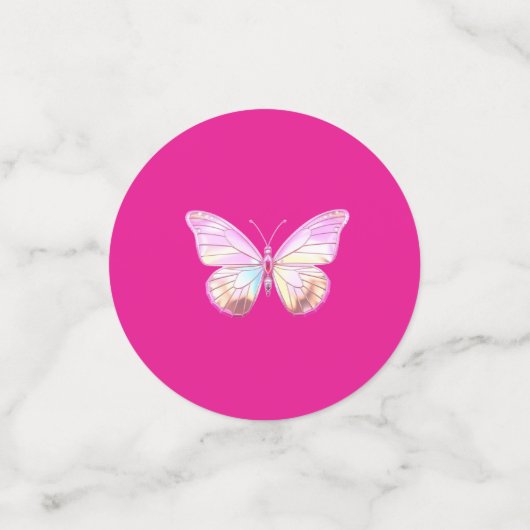  Holo Diamond ButterflyTable Confetti (Kleine voorkant)