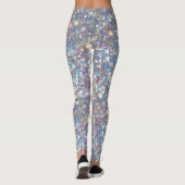 Holo glam Glitter print LEGGINGS uit Glitz! (Achterkant)