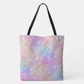 holo glans mozaïek : tote bag (Achterkant)