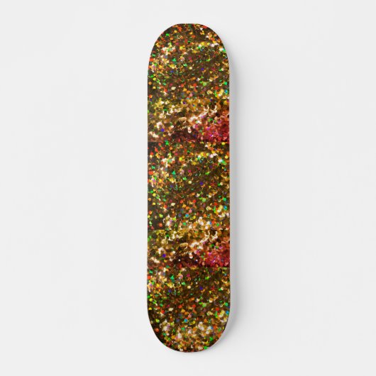Holo Golf Glitter Glitz Board Skateboarding Persoonlijk Skateboard (Voorkant)