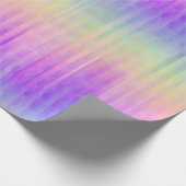 Holo Rainbow Pinstripe: Cadeaupapier (Hoek)
