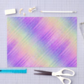 Holo Rainbow Pinstripe: Tissuepapier (Craft)
