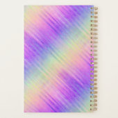 holo regenboog pinstripe : planner (Achterkant)