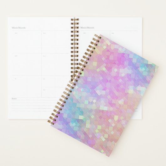 holo sparkle mosaic : planner (Display)