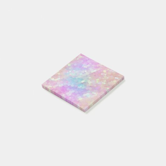 holo sparkle mosaic : post-it® notes (Schuin)