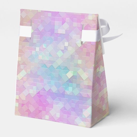 Holo sprankelmozaïek : bedankdoosjes (Achterkant)