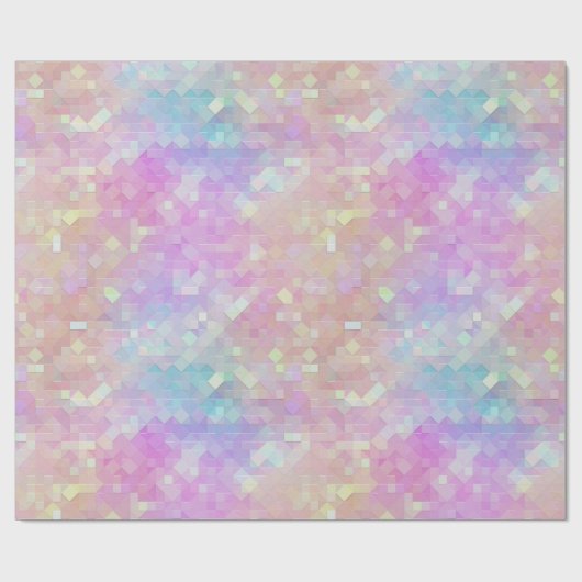 Holo sprankelmozaïek : cadeaupapier (Vlak)