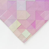 Holo sprankelmozaïek : fleece deken (Hoek)