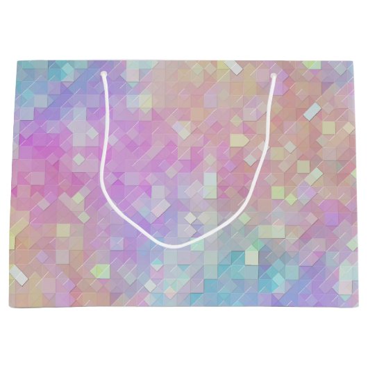 Holo sprankelmozaïek : groot cadeauzakje (Voorkant)