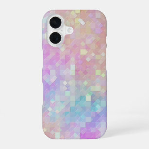 Holo sprankelmozaïek : iPhone 16 hoesje