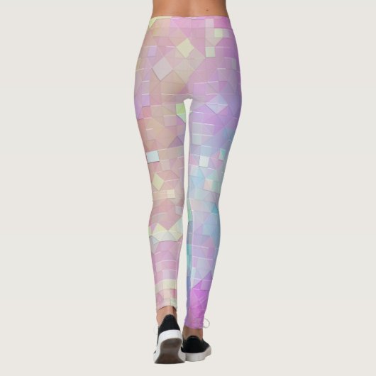 Holo sprankelmozaïek : leggings (Achterkant)