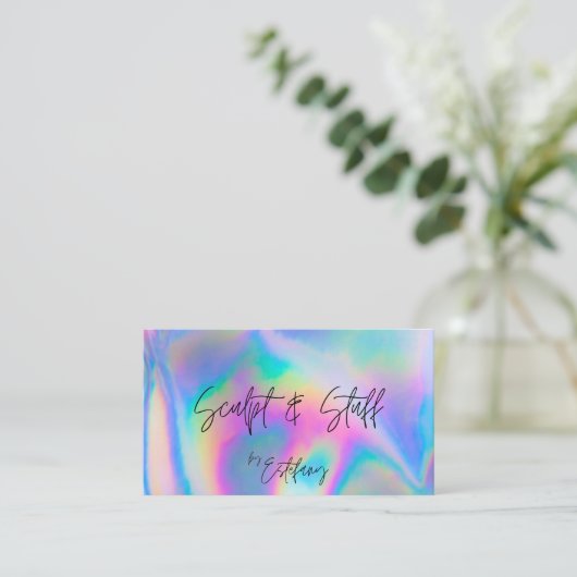 Holo Visitekaartje (Staand voorkant)