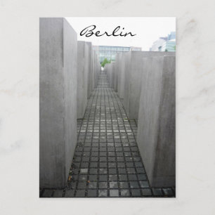 holocaust denkmal briefkaart