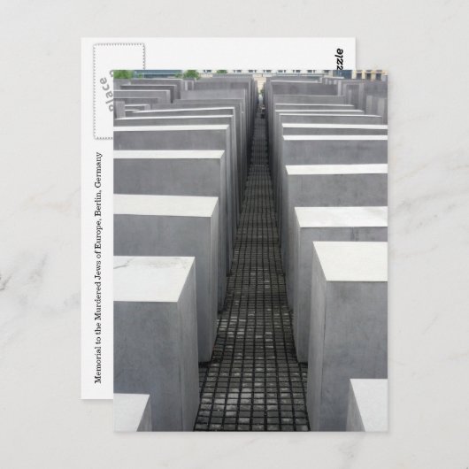 holocaust herdenking briefkaart (Voorkant / Achterkant)