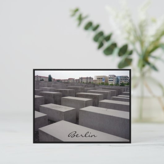 Holocaust-herdenking Europa Briefkaart (Staand voorkant)