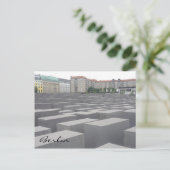 Holocaust-herdenkingsstelae Briefkaart (Staand voorkant)