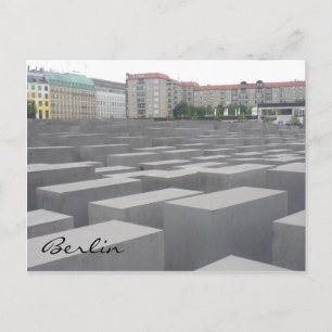 Holocaust-herdenkingsstelae Briefkaart