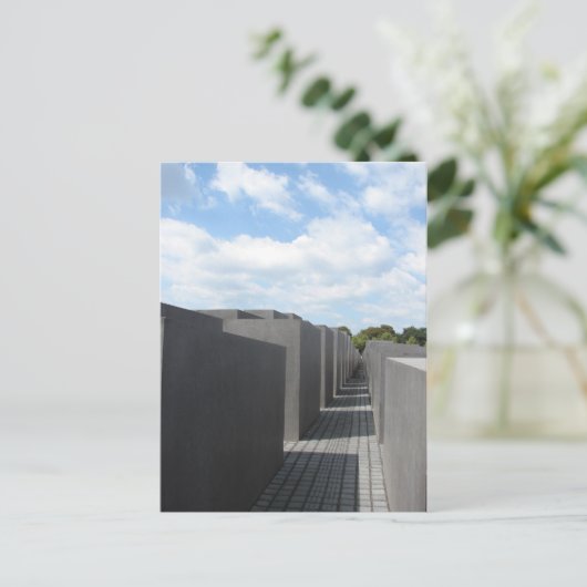 Holocaust Memorial Briefkaart (Staand voorkant)