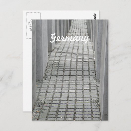 Holocaust Memorial Briefkaart (Voorkant / Achterkant)