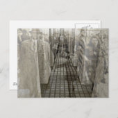 Holocaust Memorial (Denkmal), Berlijn (J5sepia) Briefkaart (Voorkant / Achterkant)