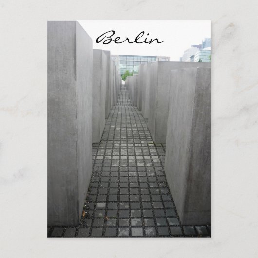 Holocaustmonument Briefkaart (Voorkant)