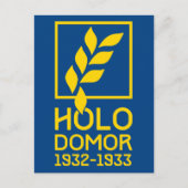Holodomor Briefkaart (Voorkant)