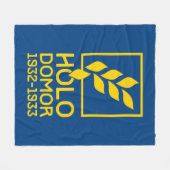 Holodomor Fleece Deken (Voorkant (Horizontaal))