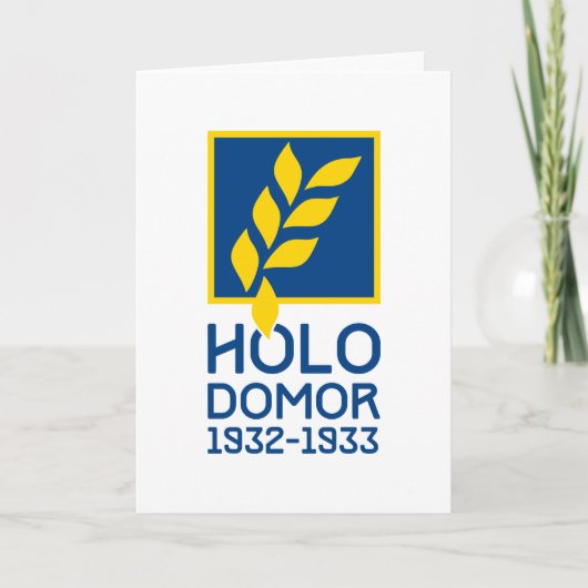Holodomor Kaart (Voorkant)