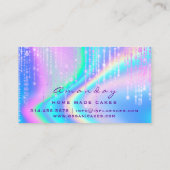 Holograaf bakkerij startschot voor koekjes Logo Mu Visitekaartje (Achterkant)