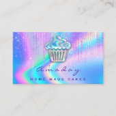 Holograaf bakkerij startschot voor koekjes Logo Mu Visitekaartje (Voorkant)