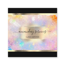 Holograaf Makeup Gold Lijst Boutique Shop Square